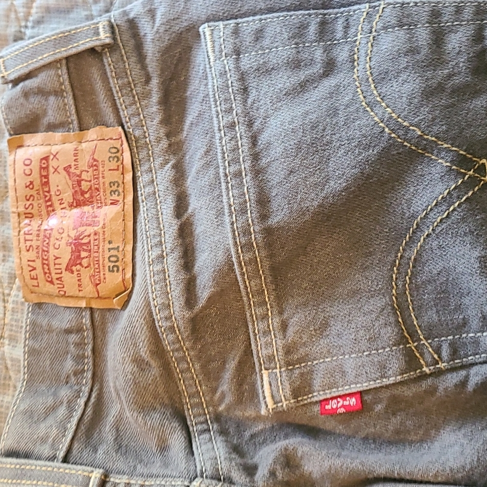 Levi Original 501 straight leg size 33 × 30 - Picture 4 of 4